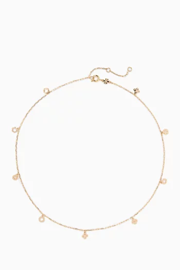 Kira Clover Charm Necklace