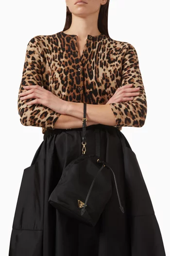 Drawstring Pouch in Re-Nylon