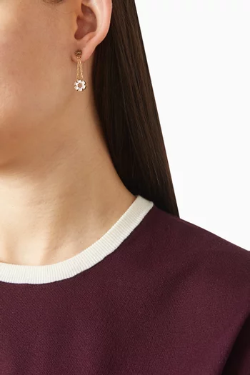 Kira Clover Drop Earrings