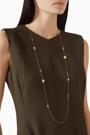 Forget Me Not Long Necklace