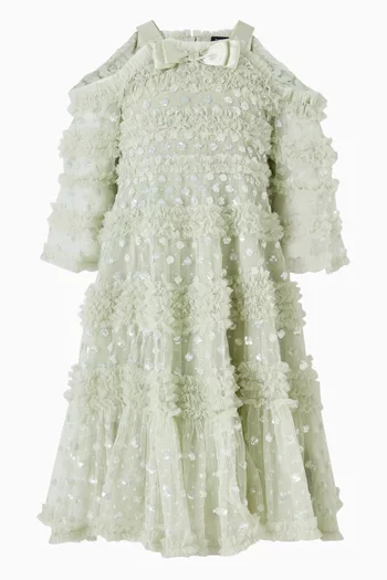 فستان فيفيان بأكتاف مكشوفة