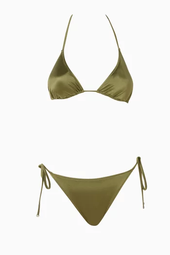 Tie-up Bikini Set