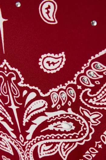 Printed Triangle Bikini Set