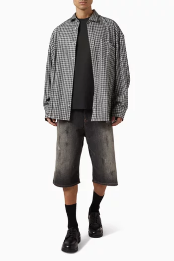 Loose Shorts in Denim