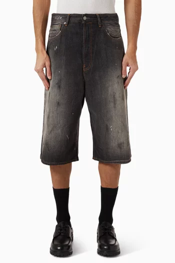 Loose Shorts in Denim