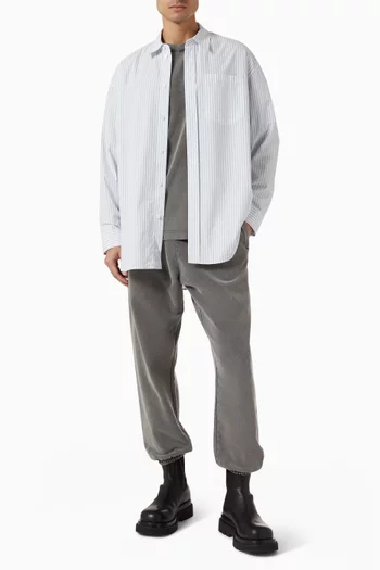 Washed Sweatpants in Fleece