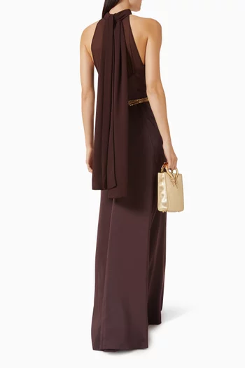 فستان بحزام جورجيت