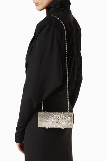 كلاتش سبايرال سنيك هيبنوتيك مرصع بالكريستال