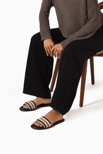 Shelly Crochet Slides