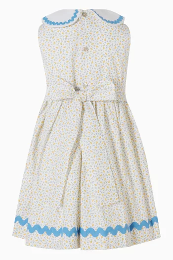 Emilia Collar Printed Dress