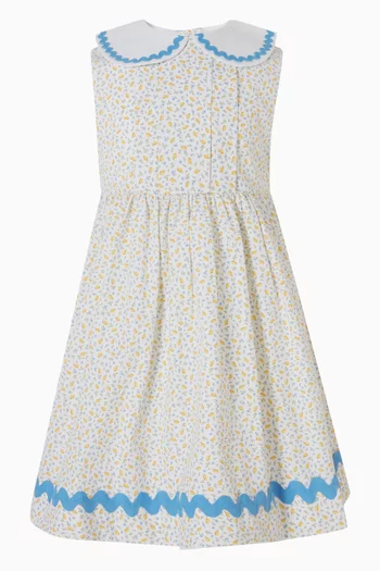 Emilia Collar Printed Dress