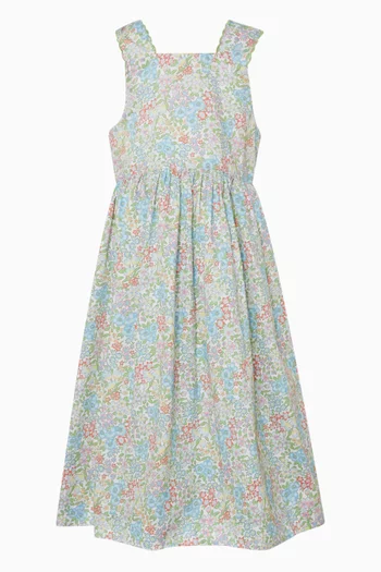 Stripy Printed Dress