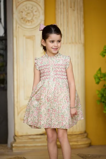 Hydrangea Printed Dress