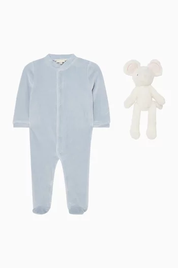 Sleep & Snuggle Velour Angel Wing Gift Set