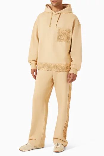 كنزة بغطاء رأس انيجو صوف قطني