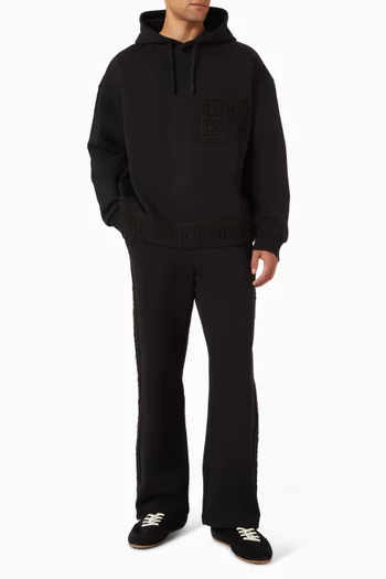 كنزة بغطاء رأس انيجو صوف قطني