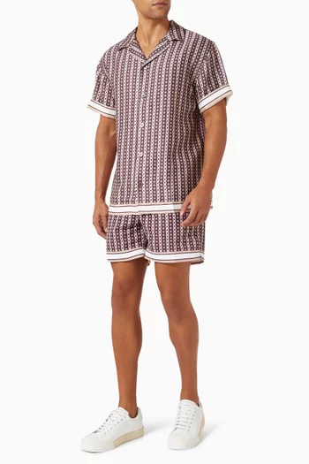 قميص بريسوا بنقشة تينسيل لايوسيل