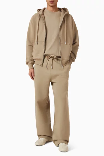 Wide-leg Sweatpants in Cotton