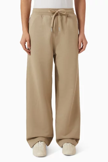 Wide-leg Sweatpants in Cotton