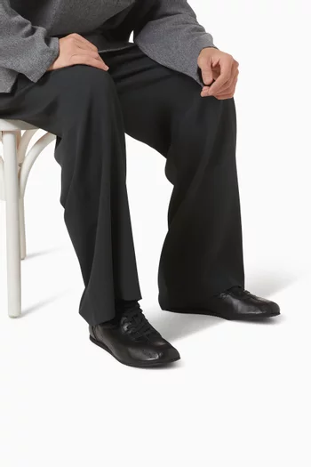 Soft Low-top Sneakers in Cow Leather