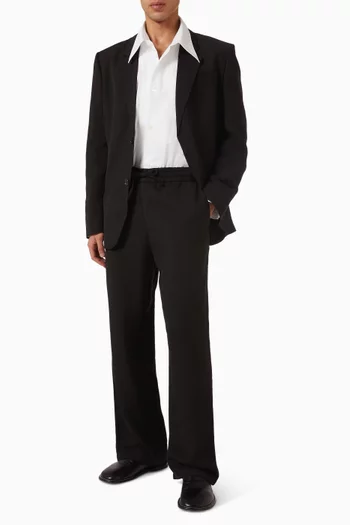 Single-breasted Blazer in Viscose Blend