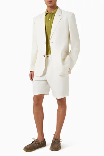 Single-breasted Blazer in Viscose Blend