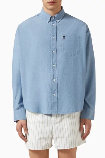Ami de Coeur Shirt in Chambray