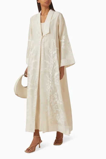 Fifi Embroidered Kaftan in Corduroy
