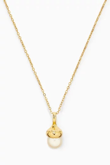 قلادة تشارمينج بدلاية مرصعة باللؤلؤ فينتج من الثمانينيات