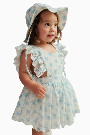 Annie Floral-print Mini Dress