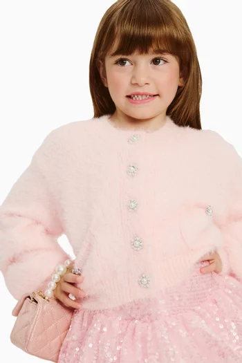 Sophia Brushed Cardigan in Knit