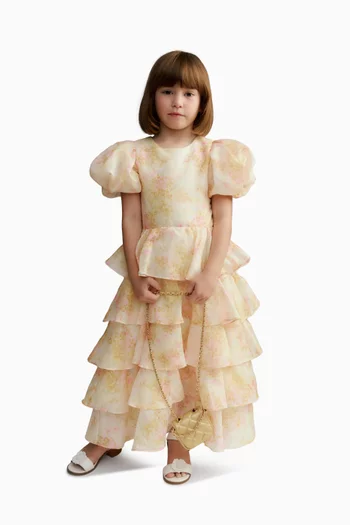 Lenny Ruffled Maxi Dress