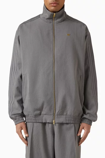 جاكيت رياضي فاير بيرد فضفاض بخطوط