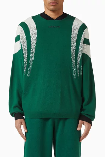 تي شيرت سانتياجو فضفاضة بنسيج قطن جيرسيه