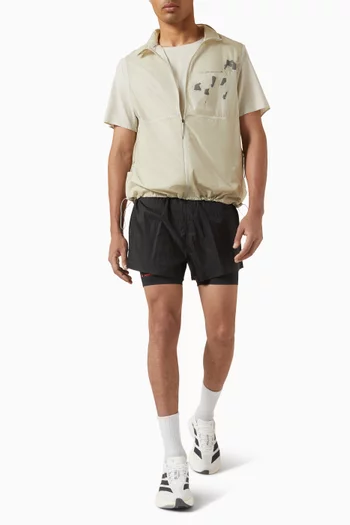 x Hermanos Koumori Adi365 2-in-1 Running Shorts