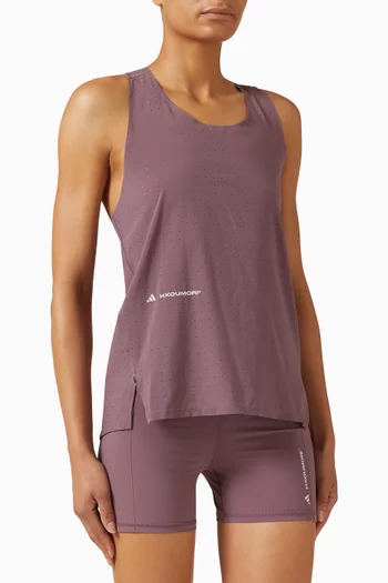 بلوزة بلا أكمام للجري Adi365‏ أديداس × هيرمانوس كوموري