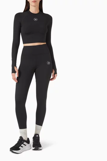 بلوزة رياضية وقصيرة أديداس × ستيلا مكارتني