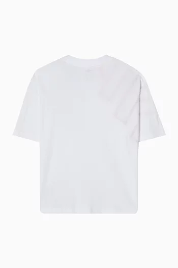 Logo T-Shirt in Cotton Jersey