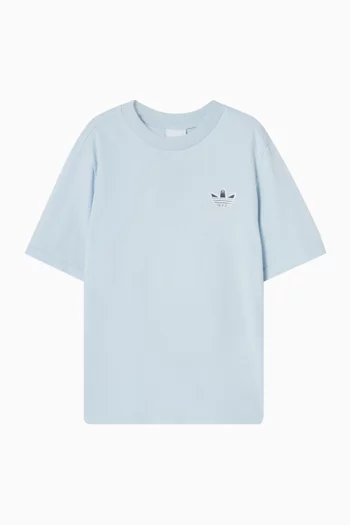 Graffiti Logo T-Shirt in Cotton