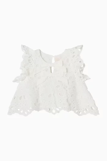 بلوزة لا كروازيت قطن