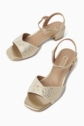 Haizea Crystal-embellished Sandals