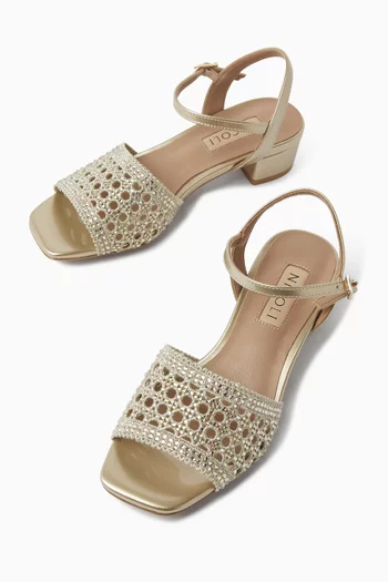 Conti Crystal-embellished Sandals