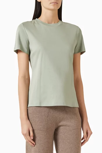 تي شيرت بيزك قطن