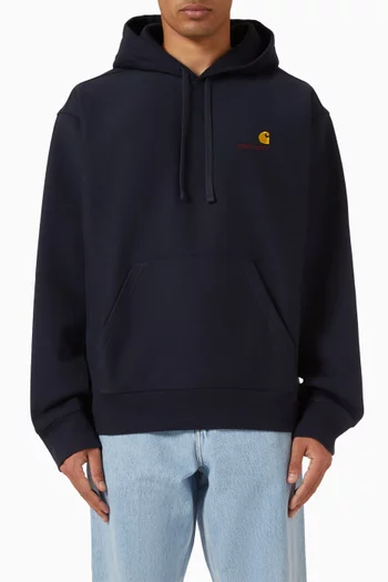 American Script Hoodie in Cotton-blend