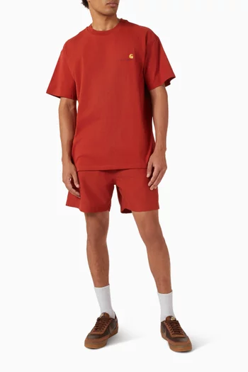 تي شيرت أمريكان بشعار الماركة قطن