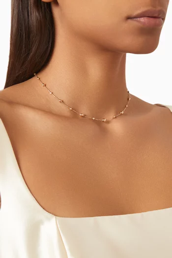 Enishi Diamond Choker in 18kt Rose Gold