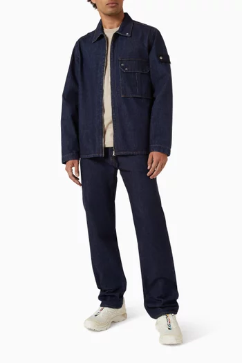 Overshirt in Raw Denim