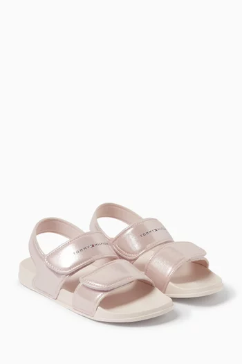 Logo Velcro Sandals