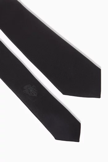 Jacquard Tie in Silk-blend