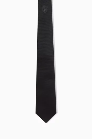 Jacquard Tie in Silk-blend